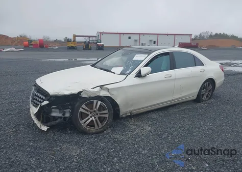 2018 Mercedes-Benz S 450 4Matic z USA, uszkodzony, nr VIN WDDUG6EB7JA364038